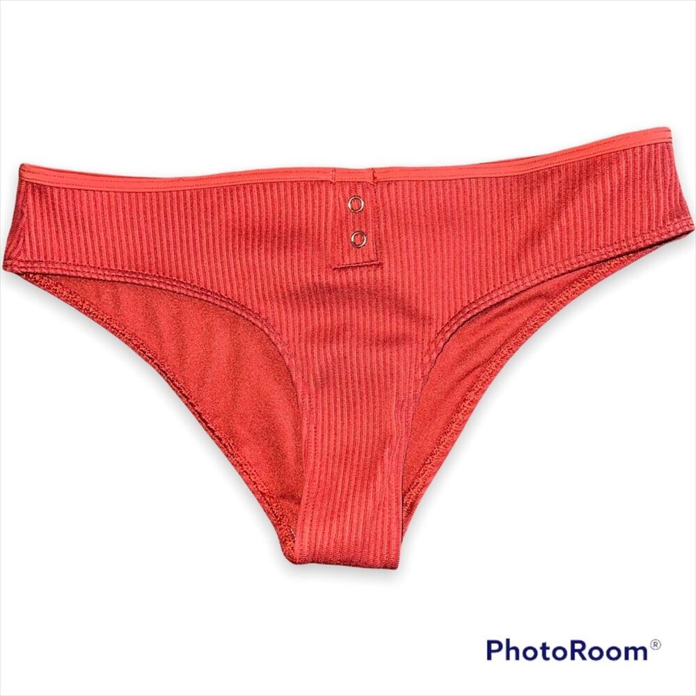 ☀️NWT- Hollister Swim Ribbed Bottoms- Size Small